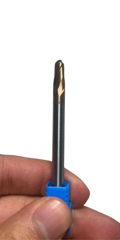 فرز الماس (کارباید) 6 بال طول 75 XET مدل R3*12*75*2T-55hrc