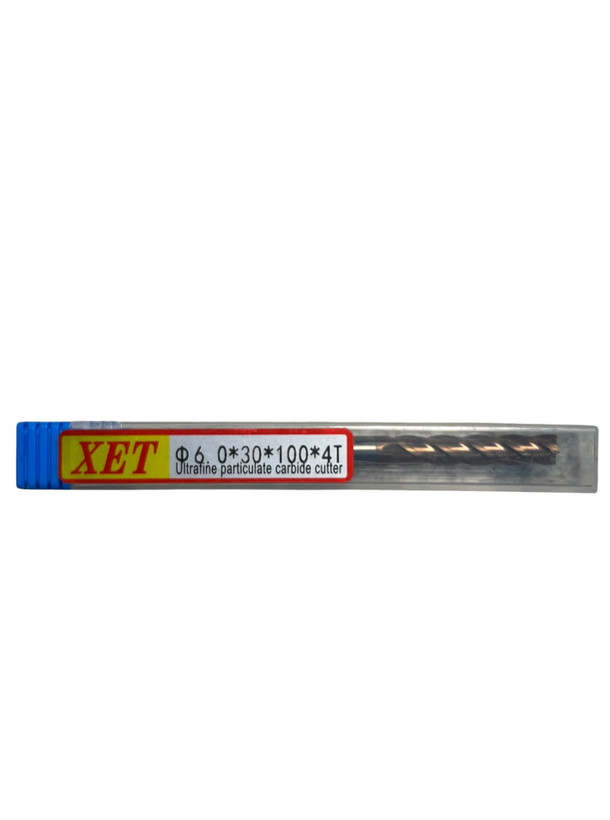 فرز الماس(کارباید) 6 تخت بلند XET مدل D6*30*100*4T-55hrc
