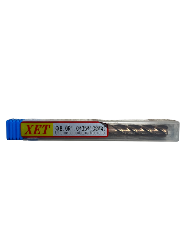فرز الماس(کارباید) 8 تیپ 1 بلند XET مدلD8R1*35*100*4T-55hrc