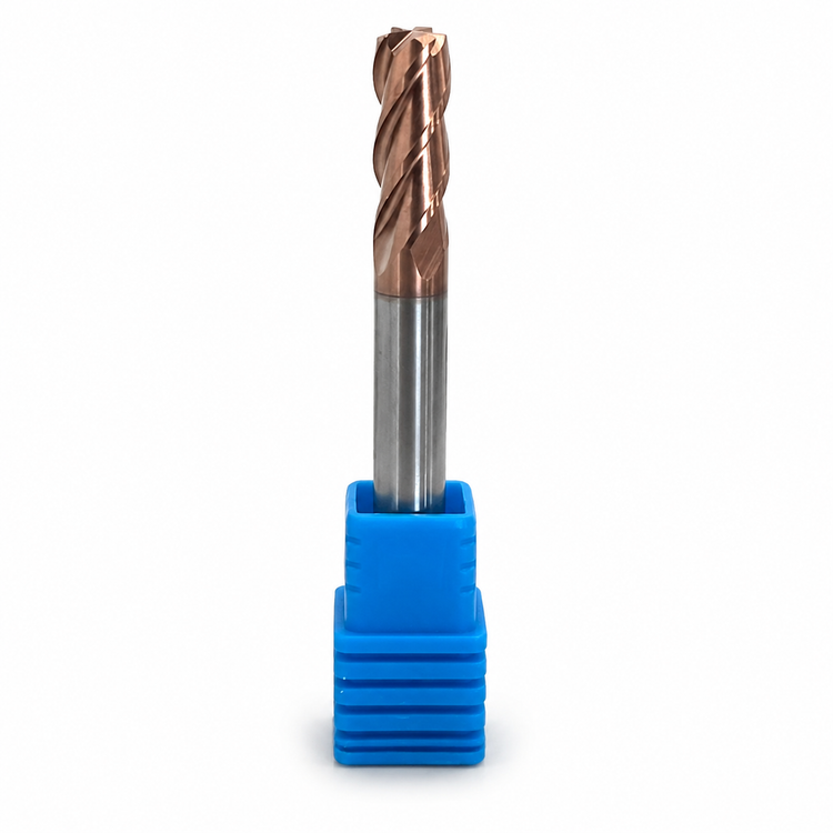 فرز انگشتی الماس (کارباید) 10 تخت طول XET 100mm مدل D10*40*100*4T-55hrc