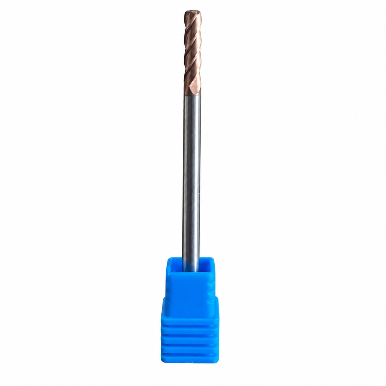 فرز انگشتی الماس (کارباید) 4 تیپ R0.5 طول XET 75mm مدل D4R0.5*16*75*4T-55hrc