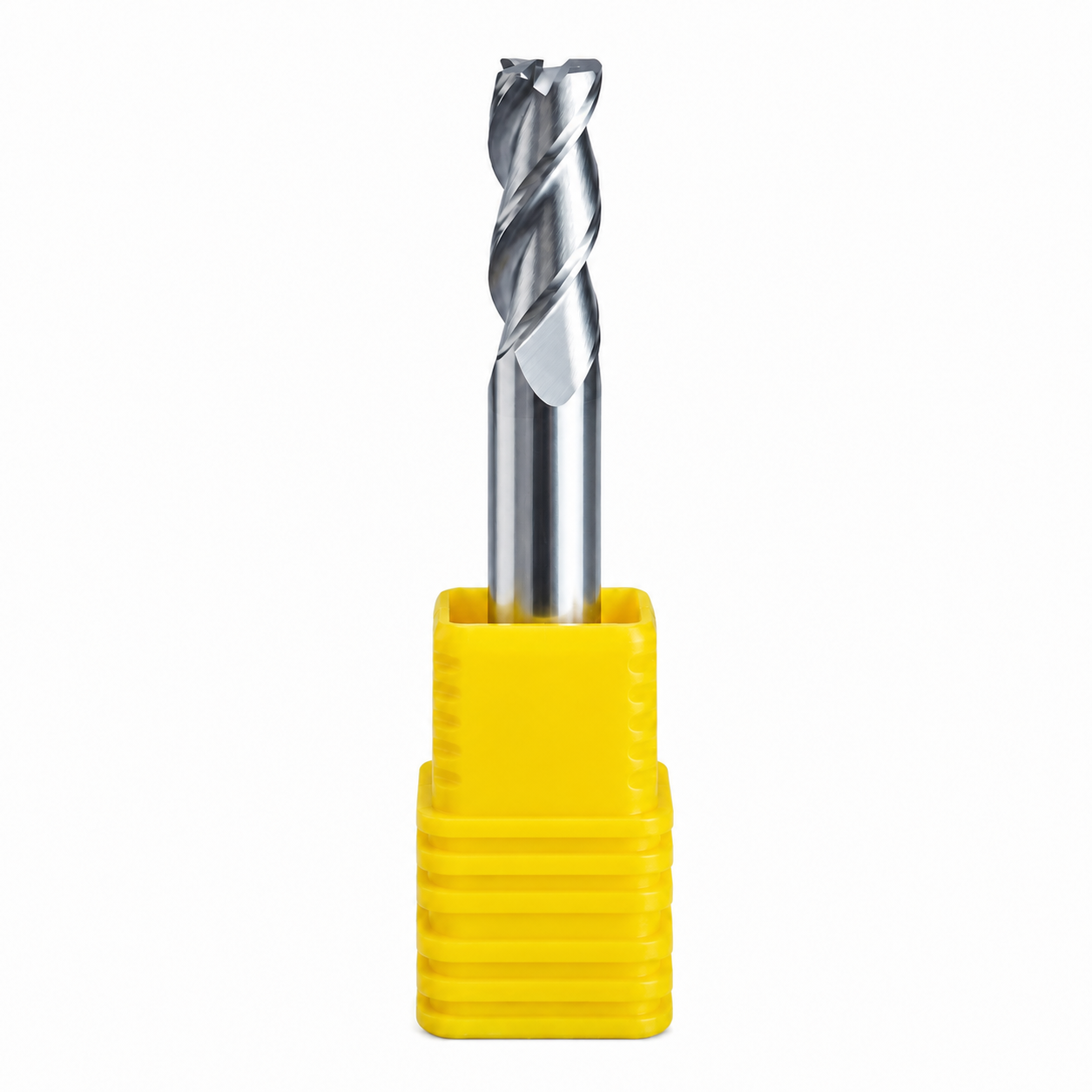 فرز انگشتی الماس آلومینیوم تراش 12 تیپ ردیوس R1 طول XET 75mm مدل D12R1*30*75*3T-55hrc