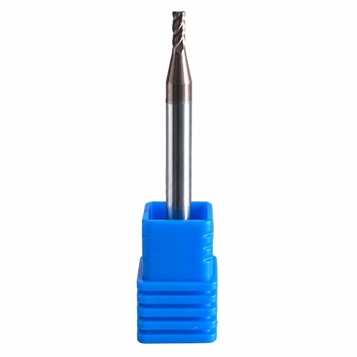 فرز انگشتی الماس (کارباید) 2 تیپ R0.2 طول XET 50mm مدل D2R0.2*5*d4*50*4T-55hrc