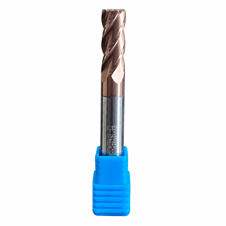 فرز انگشتی الماس (کارباید) 8 تیپ R0.5 طول XET 60mm مدل D8R0.5*21*60*4T-55hrc