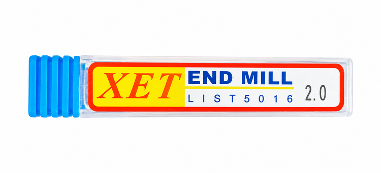 فرز انگشتی الماس (کارباید) 4 بالنوز طول XET 60 mm مدل R2*8*d6*60*2T-55hrc