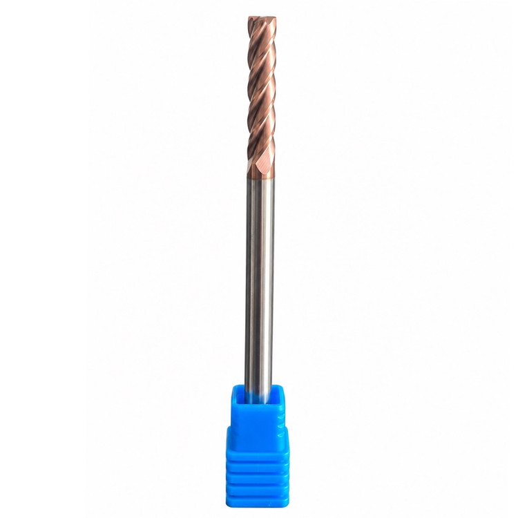 فرز انگشتی الماس (کارباید) 6 تیپ R0.5 طول XET 100mm مدل D6R0.5*30*100*4T-55hrc