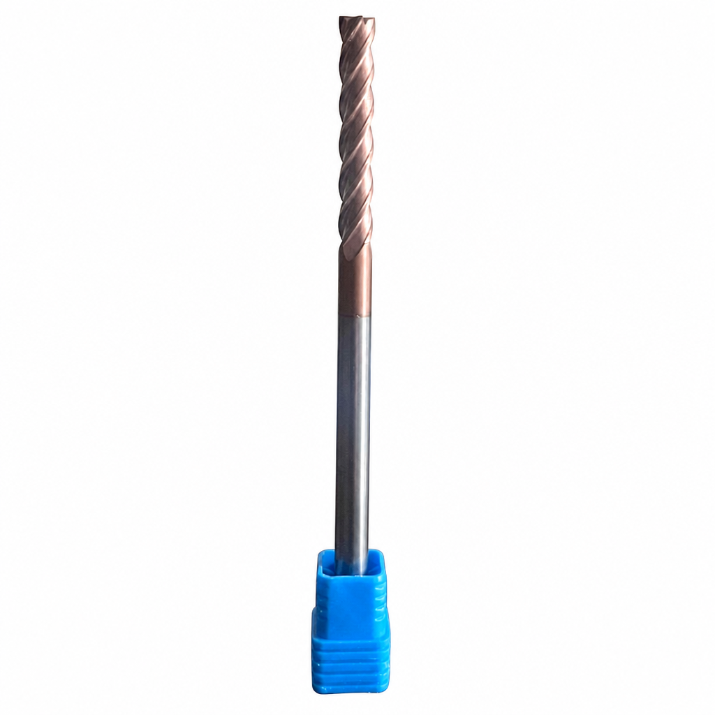 فرز انگشتی الماس (کارباید) 8 تخت طول XET 150mm مدل D8*50*150*4T-55hrc