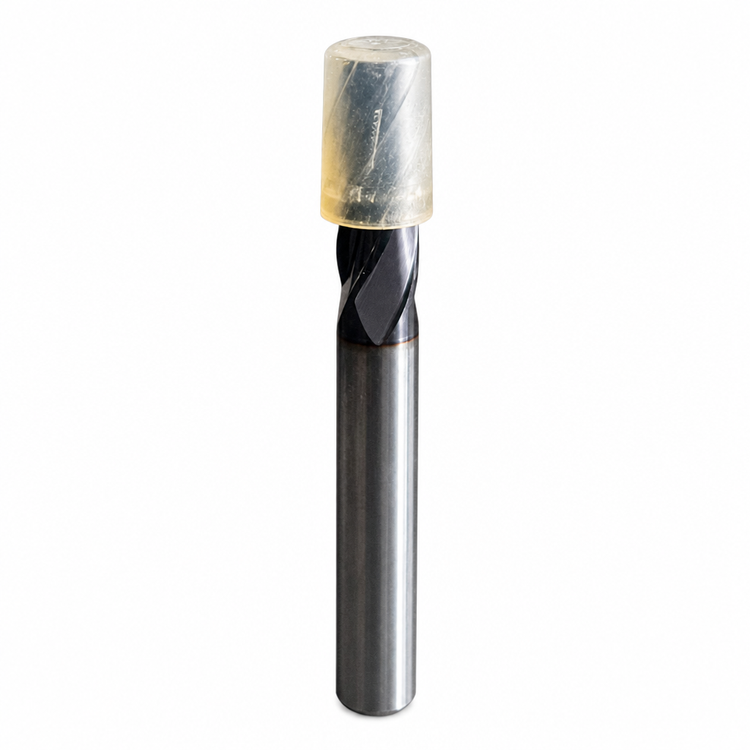 فرز انگشتی الماس (کارباید) 8 تخت طول Guhring 65mm مدل D8*27*65*4T-45HRC
