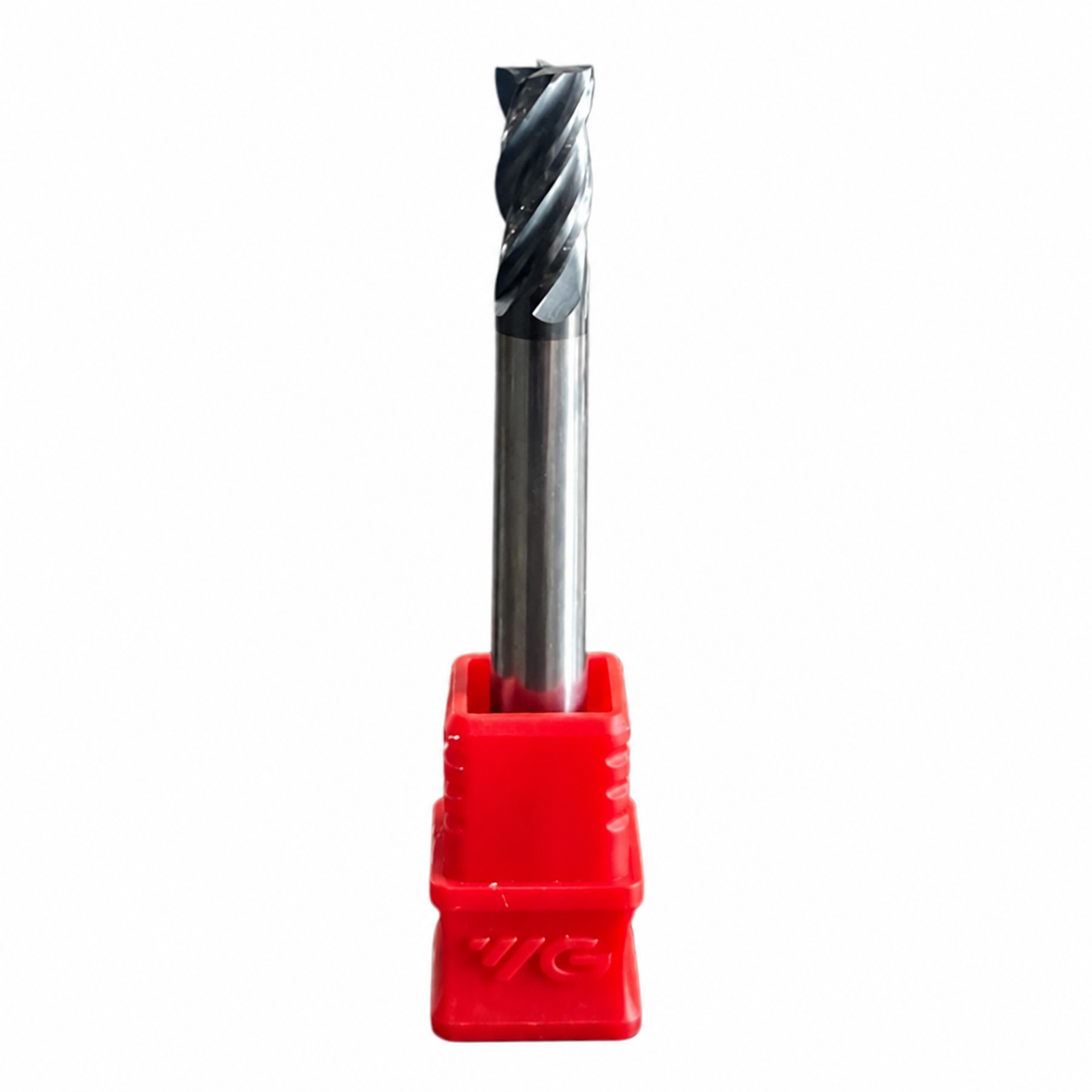فرز انگشتی الماس (کارباید) 6 تخت طول YG 50mm مدل D6*d6*12*50-45HRC-V7plus