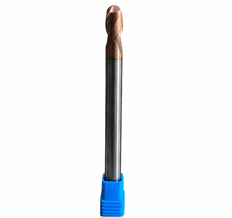فرز انگشتی الماس (کارباید) 12 بالنوز طول XET 150 mm مدل R6*24*150*2T-55hrc