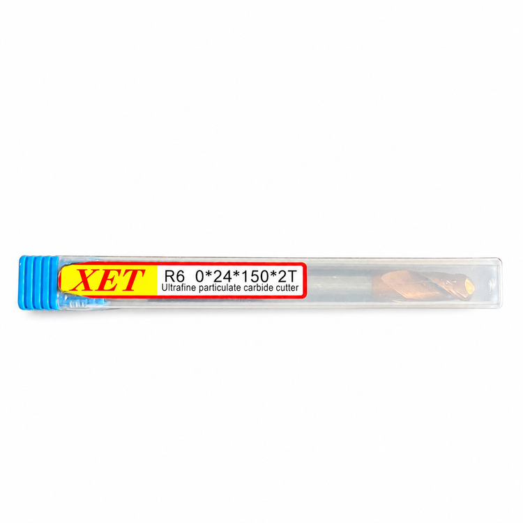 فرز انگشتی الماس (کارباید) 12 بالنوز طول XET 150 mm مدل R6*24*150*2T-55hrc