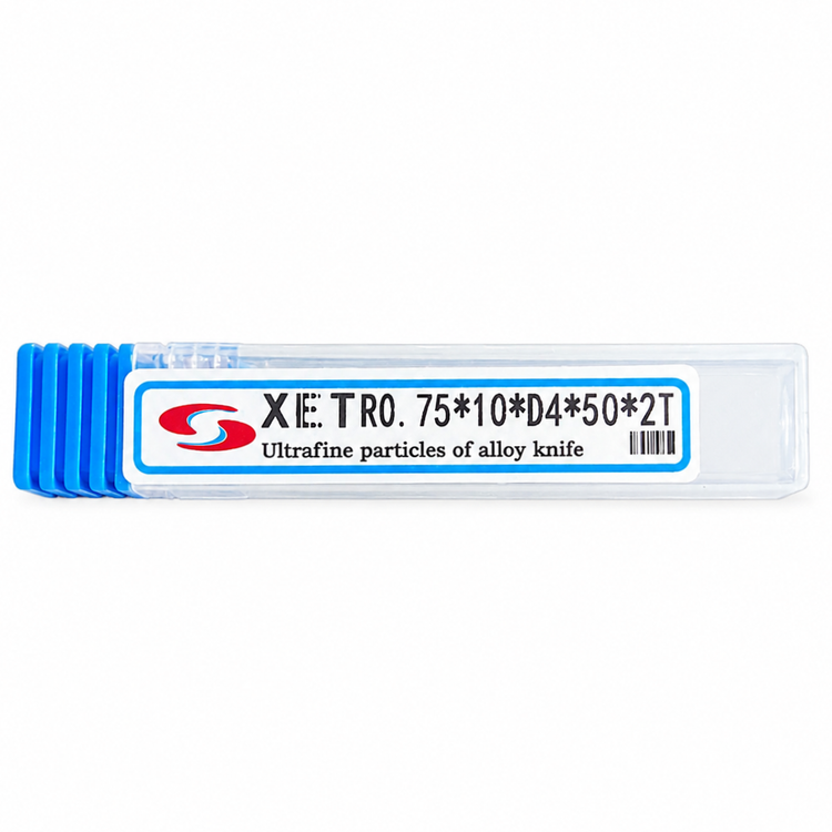 فرز انگشتی الماس (کارباید) 1.5 بالنوز نافی بلند طول XET 50mm مدل R1.5*10*d4*50*4T-55hrc