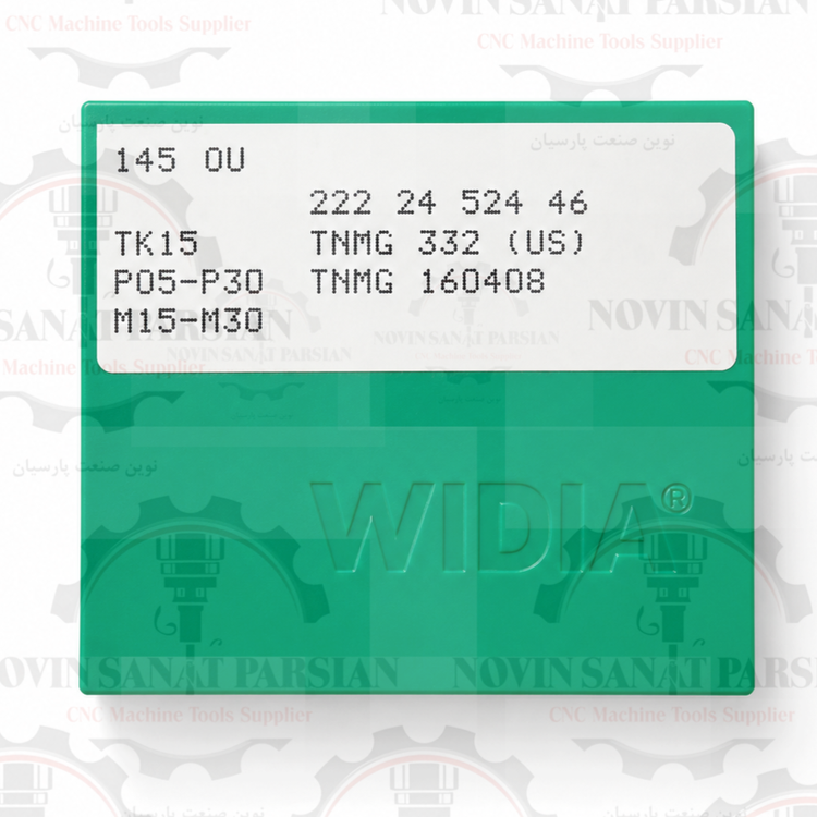 اینسرت الماس ویدیا (Widia) مدل TNMG160408 دونه ای