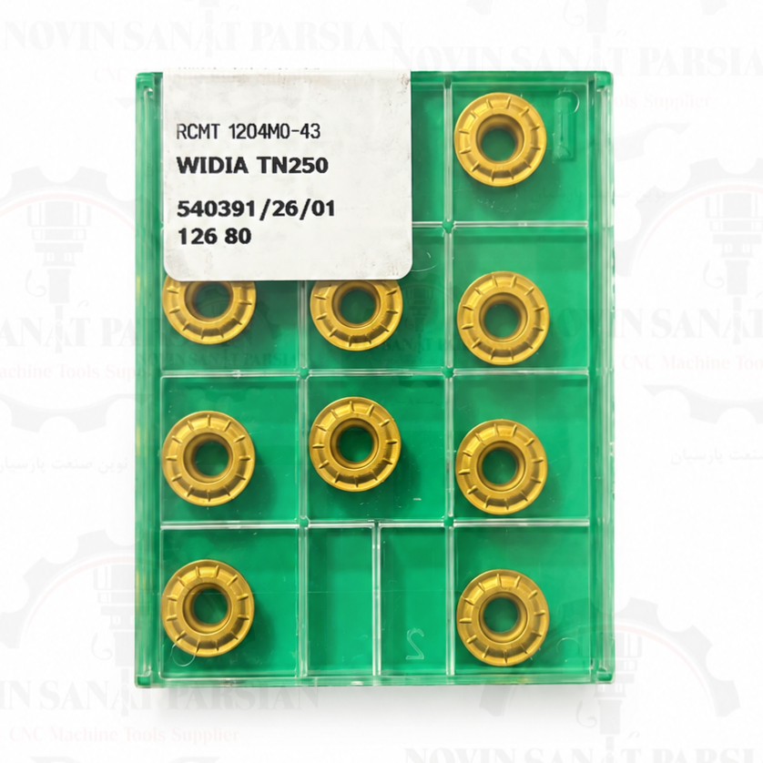 اینسرت الماس ویدیا (Widia) مدلRCMT1204MO-43 دونه ای