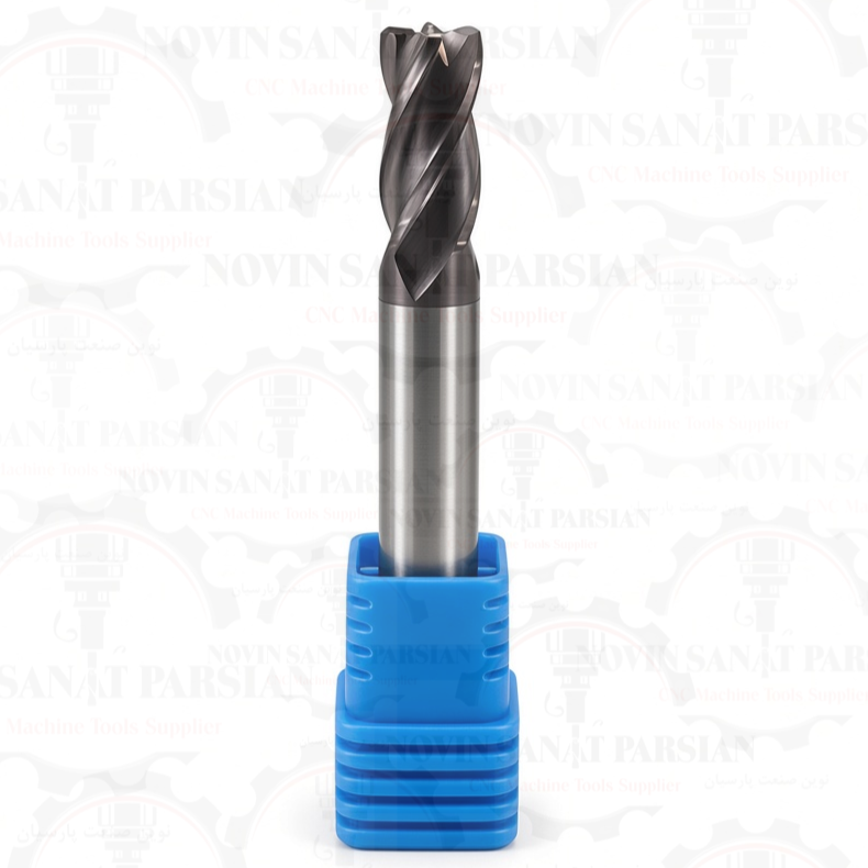 فرز انگشتی الماس (کارباید) 10 تیپ R1 طول YG 75mm مدل D10R1*d4*20*75-45HRC-K2