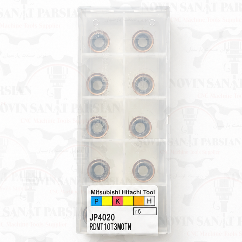 اینسرت الماس گرد 10 هیتاچی  (Hitachi) مدلRDMT10T3MOTN-JP4020 دونه ای