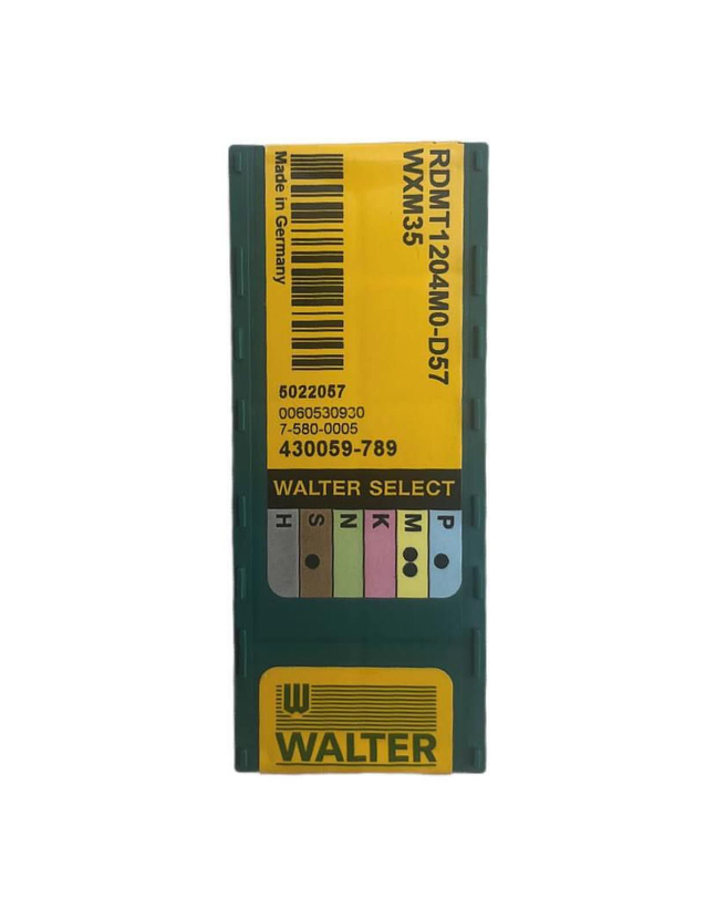 اینسرت الماس گرد 12 والتر (Walter) مدل RDMT1204MO-WXM35 دونه ای