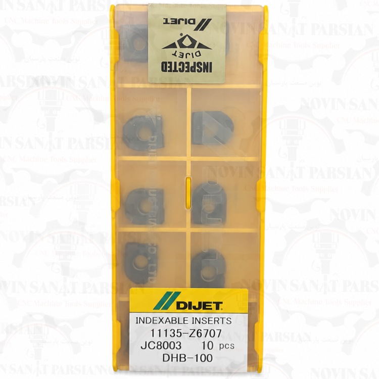 اینسرت الماس بالنوز قطر 10mm دایجت (DIJET) مدل DHB-100-JC8003 دونه ای