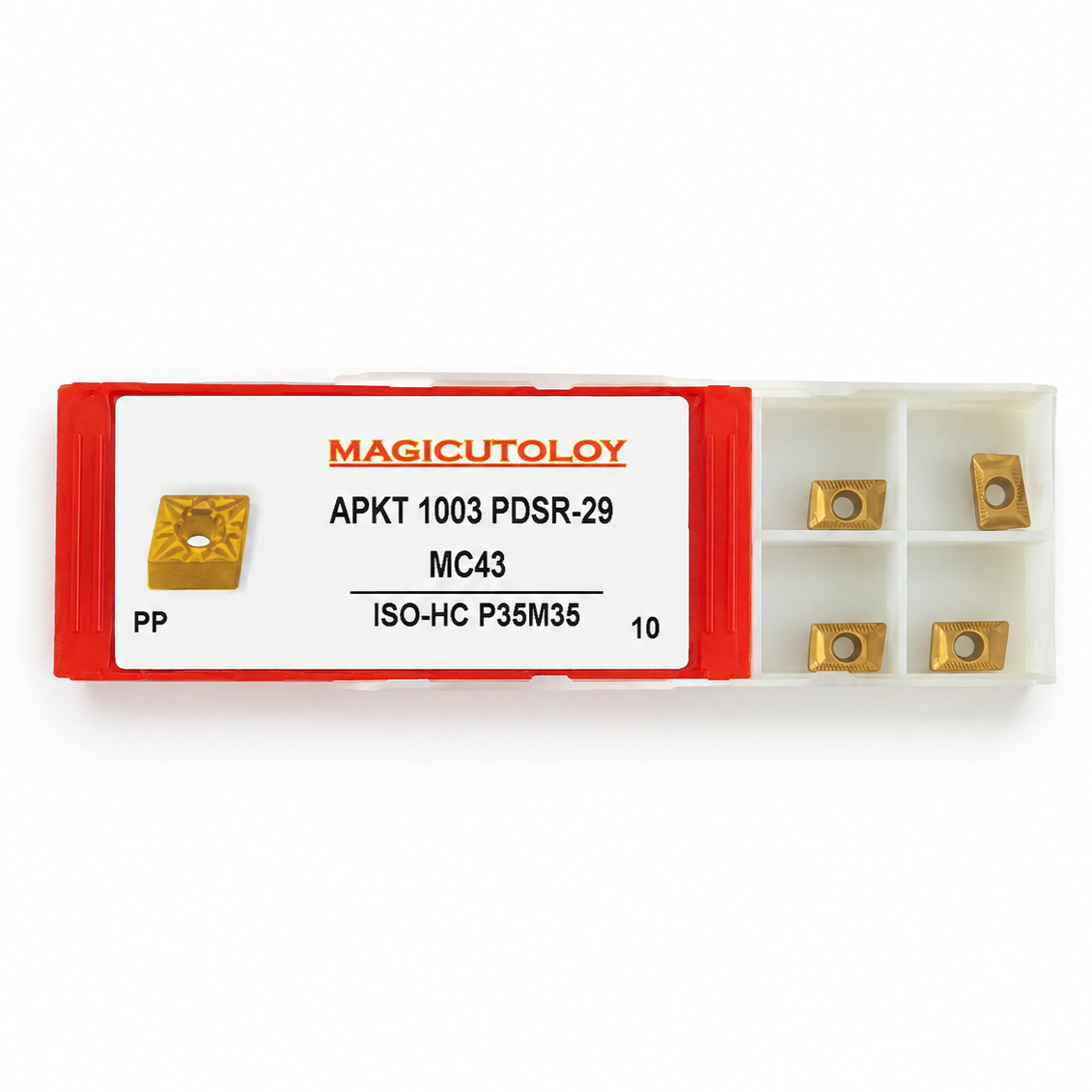 اینسرت الماس مجیک (MAGICUTOLOY) مدل APKT1003PDSR-29-MC43