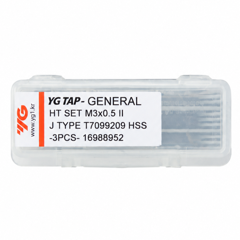 قلاویز دستی M3*0.5 برند وای جی (YG)