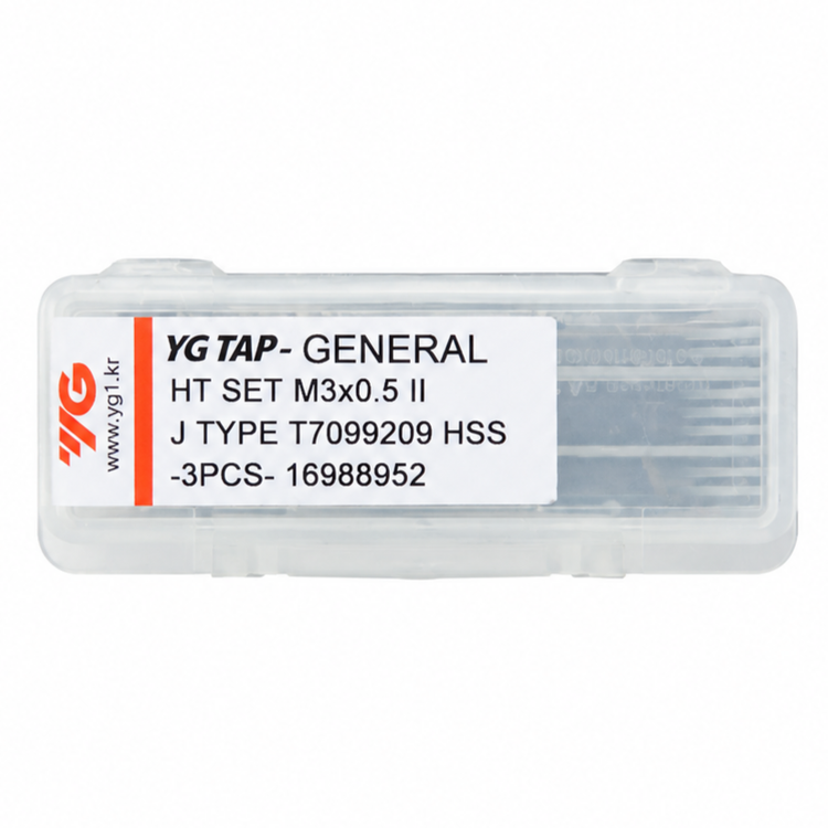 قلاویز دستی M3*0.5 برند وای جی (YG)