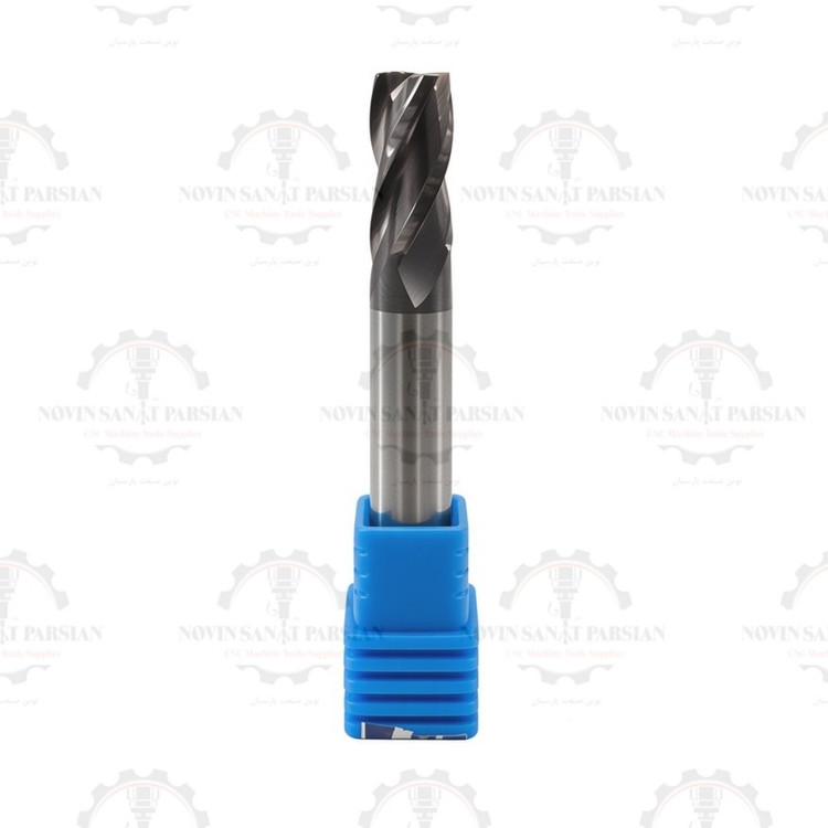 فرز انگشتی الماس (کارباید) 8 تیپ R0.5 طول YG 60mm مدلD8R0.5*d8*60-45HRC-K2