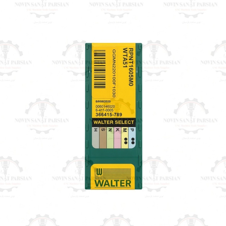 اینسرت الماس گرد 16 والتر (Walter) مدل RPNT1605MO-WTA51 دونه ای
